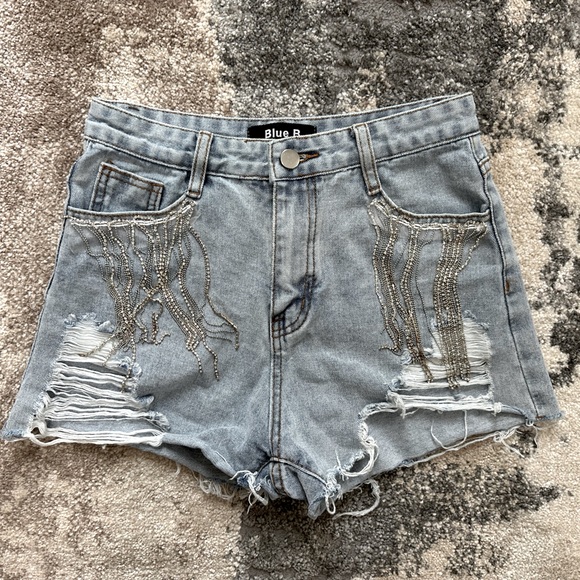 Rhinestone Bella B Shorts (S) (25/26) - Picture 4 of 8
